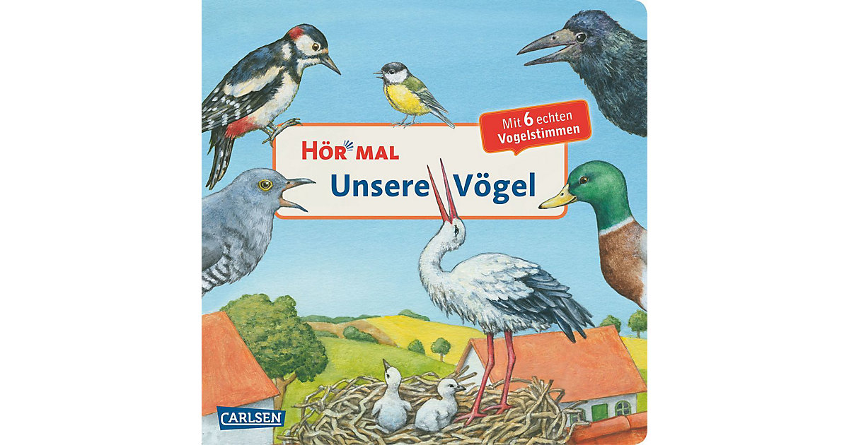 Buch - Hör mal - Unsere Vögel, Soundbuch mit Tiergeräuschen
