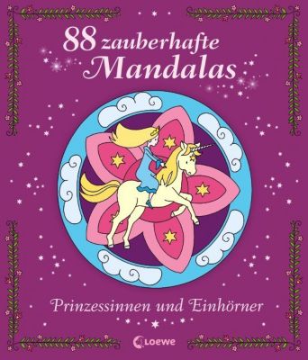Buch - Prinzessinnen und Einhörner - 88 zauberhafte Mandalas