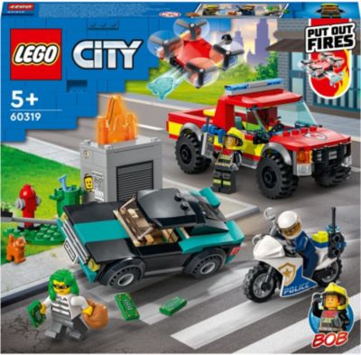 Image of LEGO City 60319 Löscheinsatz und Verfolgungsjagd