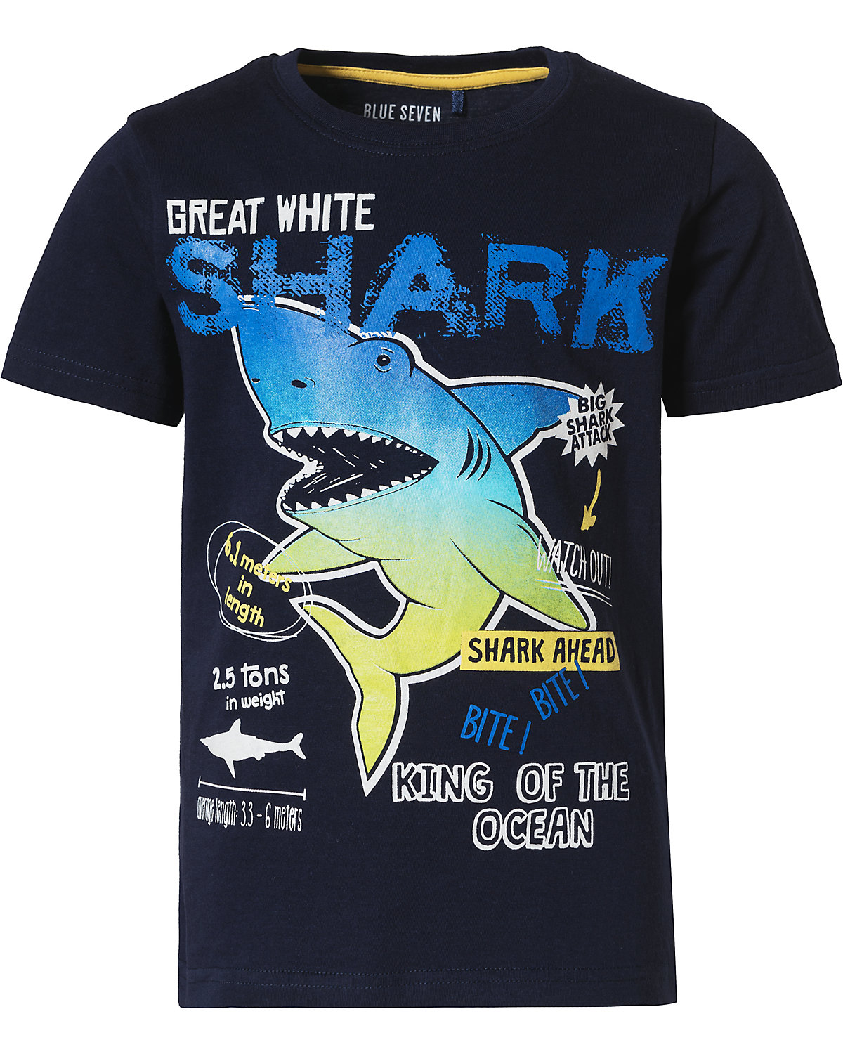 T-Shirt Regular fit für Jungen Unterwasserwelt von Blue Seven