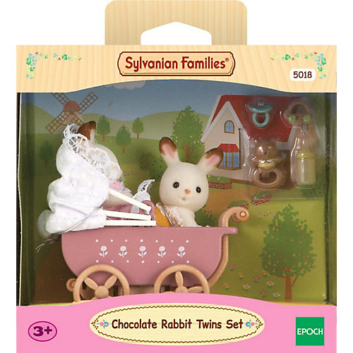 Набор "Двойняшки в коляске" Sylvanian Families от Эпоха Чудес