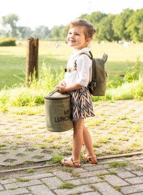 CHILDHOME Thermotasche KIDS MY LUNCHBAG isothermisch canvas khaki OR9461