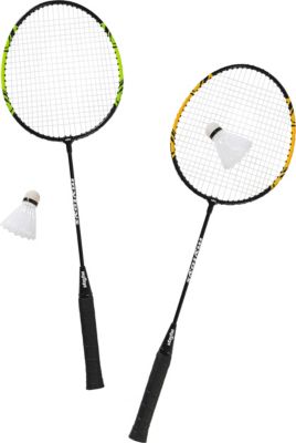 NILS Badminton Set neu mit Tasche und 3 Bällen 