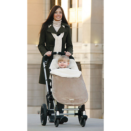 Спальный мешок в коляску Toddler Bundle Me, хаки от JJ Cole