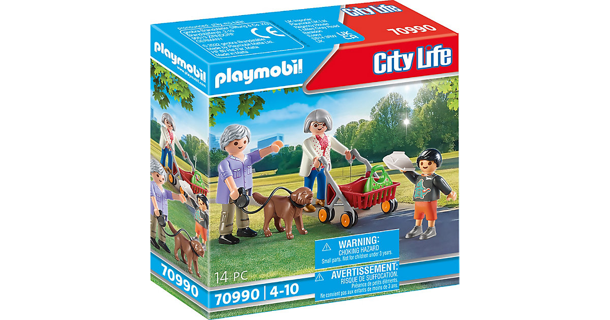 Image of Playmobil City Life - Grandparents with Child