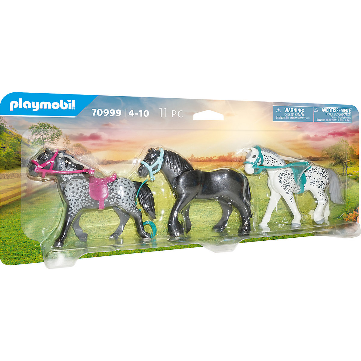 PLAYMOBIL® 70999 3 Pferde: Friese Knabstrupper & Andalusier