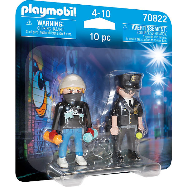 PLAYMOBIL® 70822 DuoPack Polizist und Sprayer