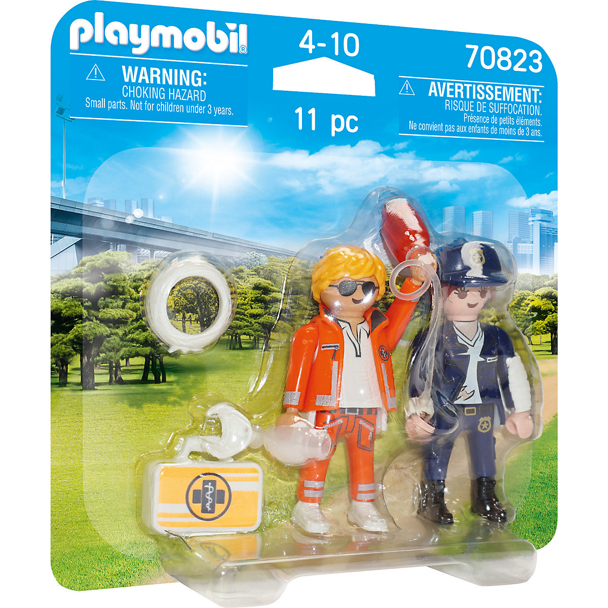 PLAYMOBIL® 70823 DuoPack Notarzt und Polizistin