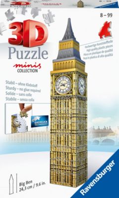 ab 8 Jahren Mini Eiffelturm Ravensburger 3D Puzzle 