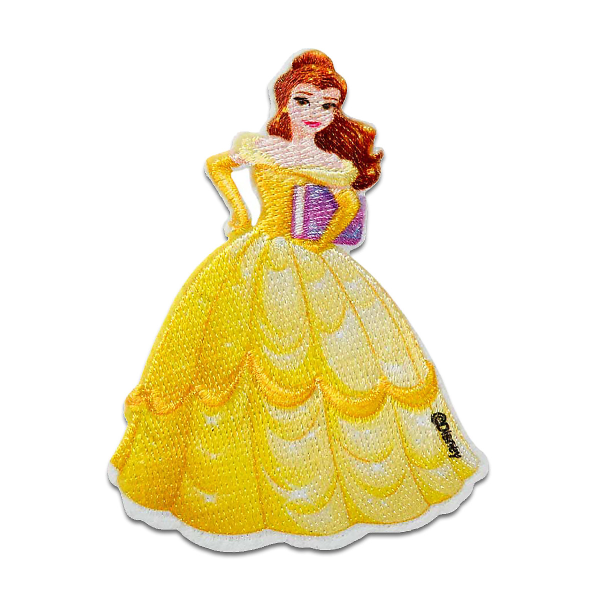 Disney Aufnäher / Bügelbild Die Schöne und das Biest Belle Prinzessin Nähsets für Mädchen