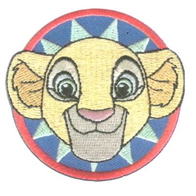 Bügelbild Aufnäher Disney © Der König der Löwen Simba 