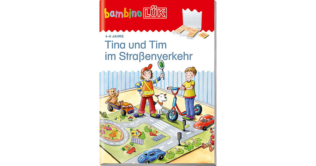 Buch - bambinoLÜK: Tina und Tim im Straßenverkehr, Übungsheft