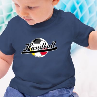 Handball EM 2022 Baby Trikot Ersatz Baby TShirt kurzarm Handball Deutschland TShirts für