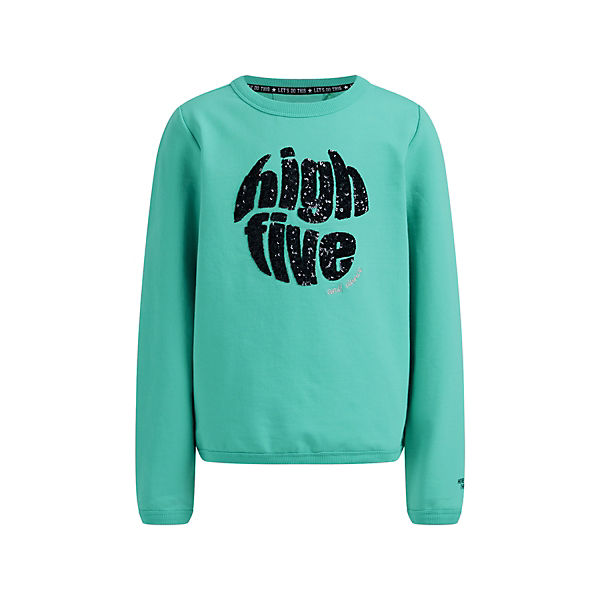 Mädchen-Sweatshirt mit Schriftzug Pullover für Mädchen