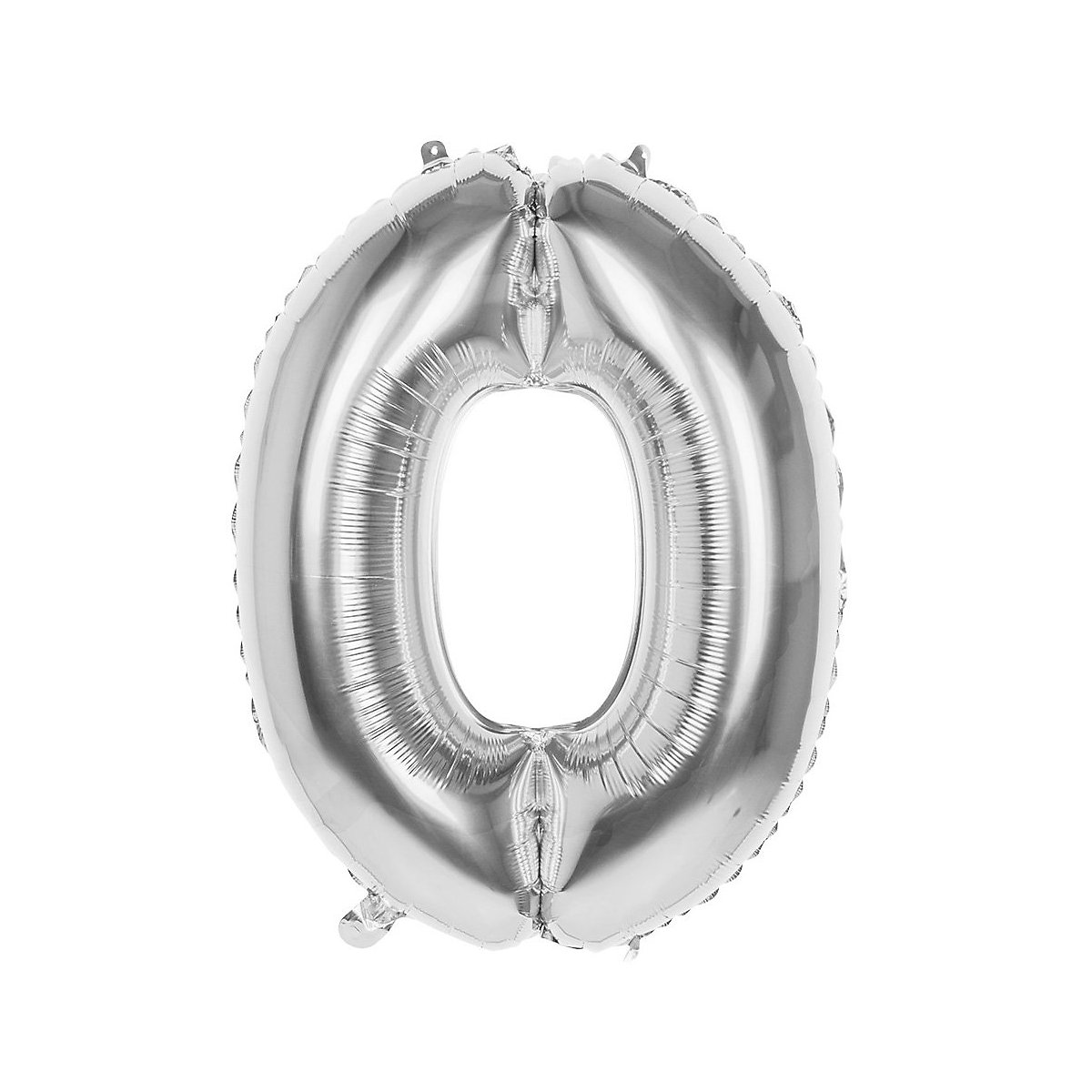Boland Folienballon 0 silber 86 cm