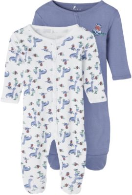Baby Schlafanzug NBMNIGHTSUIT Doppelpack  blau Gr. 98 Jungen Kleinkinder