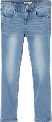 NAME IT Mädchen Skinny Denim Jeans Hose Tendi used blau Größe 92 bis 152 