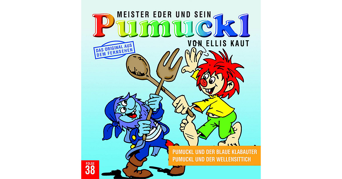 CD Pumuckl 38 - und der blaue Klabauter Hörbuch