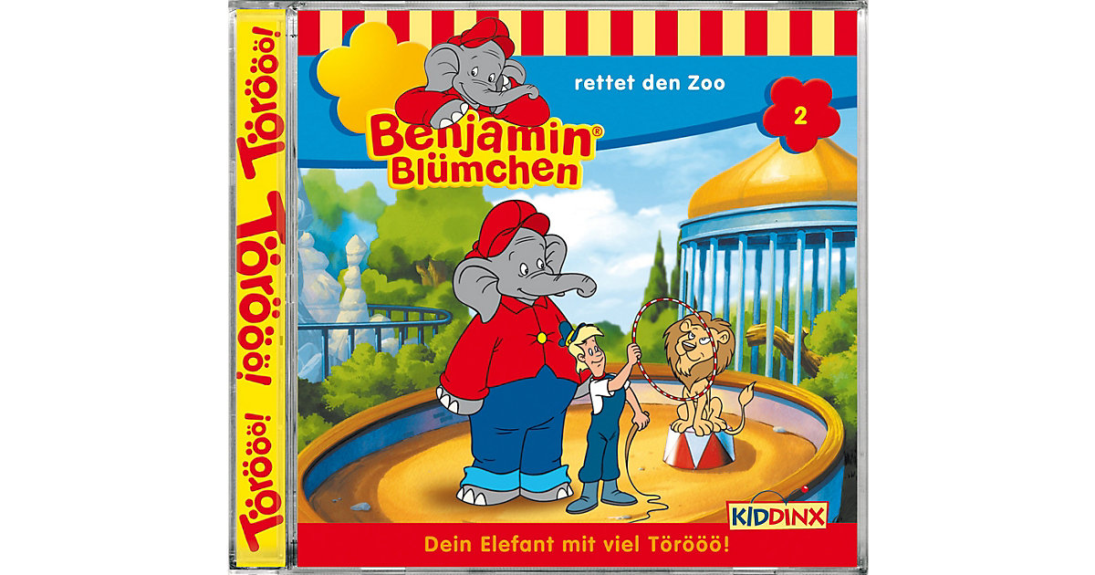 CD Benjamin Blümchen 02 - rettet den Zoo Hörbuch
