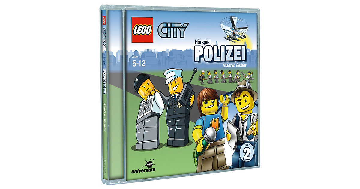 CD LEGO City 02 - Polizei: Stadt in Gefahr Hörbuch