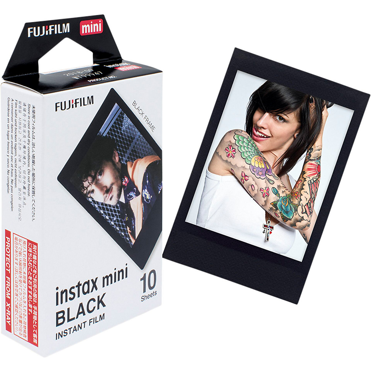 Fujifilm instax mini Film black frame