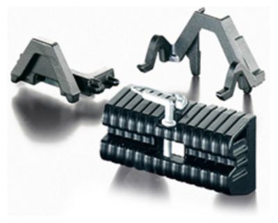 Metall 1:32 Schwarz Adapter Set mit Frontgewicht siku 3095 Passend für Front-und Heckkupplung von siku Traktoren