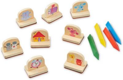 Blues Clues You Stempel Mit Holzgriffen Melissa Doug Mytoys