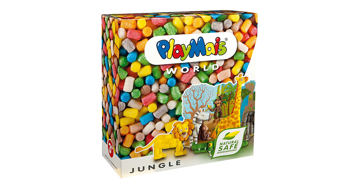 PlayMais WORLD Jungle, 1.000 Maisbausteine