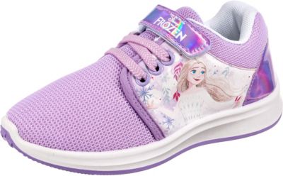Disney Frozen Hausschuhe Eiskönigin Mädchen Schuhe mit Klettverschluss 