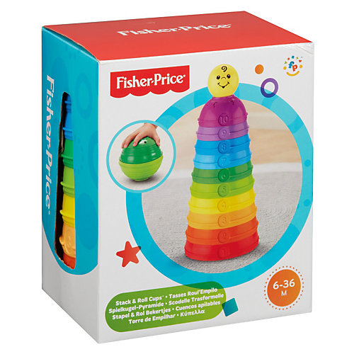 Пирамидка Fisher-Price "Развивающие стаканчики" от Mattel