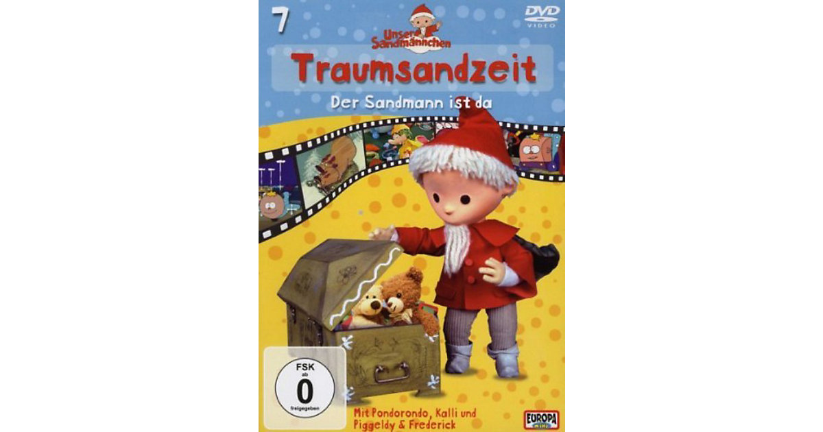 DVD Sandmännchen 7 - Traumsandzeit - Der Sandmann ist da Hörbuch