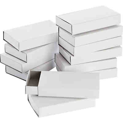 Streichholz-Schachteln XL Blanko, 12 Stück