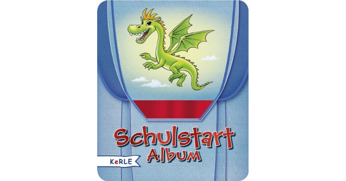 Buch - Schulstart Album - Jungen (Motiv Drache)