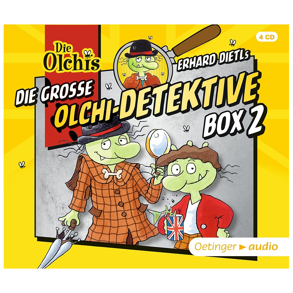 Die große Olchi-Detektive-Box 2. Tl.2 4 Audio-CD