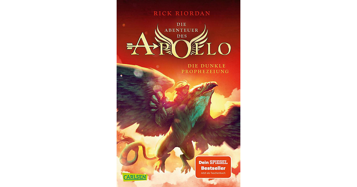 Spielzeug: Carlsen Verlag Buch - Die Abenteuer des Apollo: Die dunkle Prophezeiung