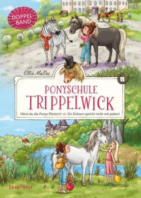 Image of Buch - Ponyschule Trippelwick Doppelband (Enthält die Bände 1: Hörst du die Ponys flüstern? / 2: Ein Einhorn spricht nicht mit jedem)