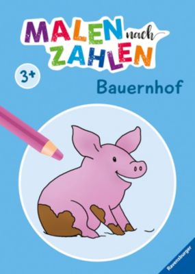 Image of Buch - Malen nach Zahlen ab 3: Bauernhof