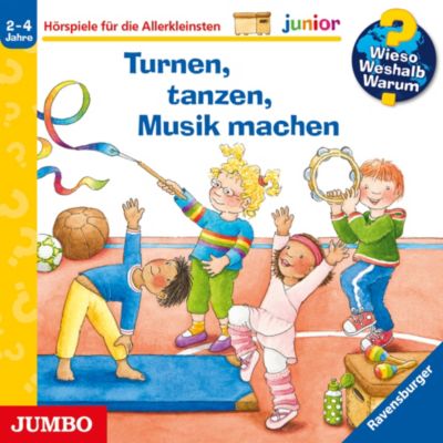 Image of Wieso? Weshalb? Warum? junior. Turnen, tanzen, Musik machen, 1 Audio-CD Hörbuch