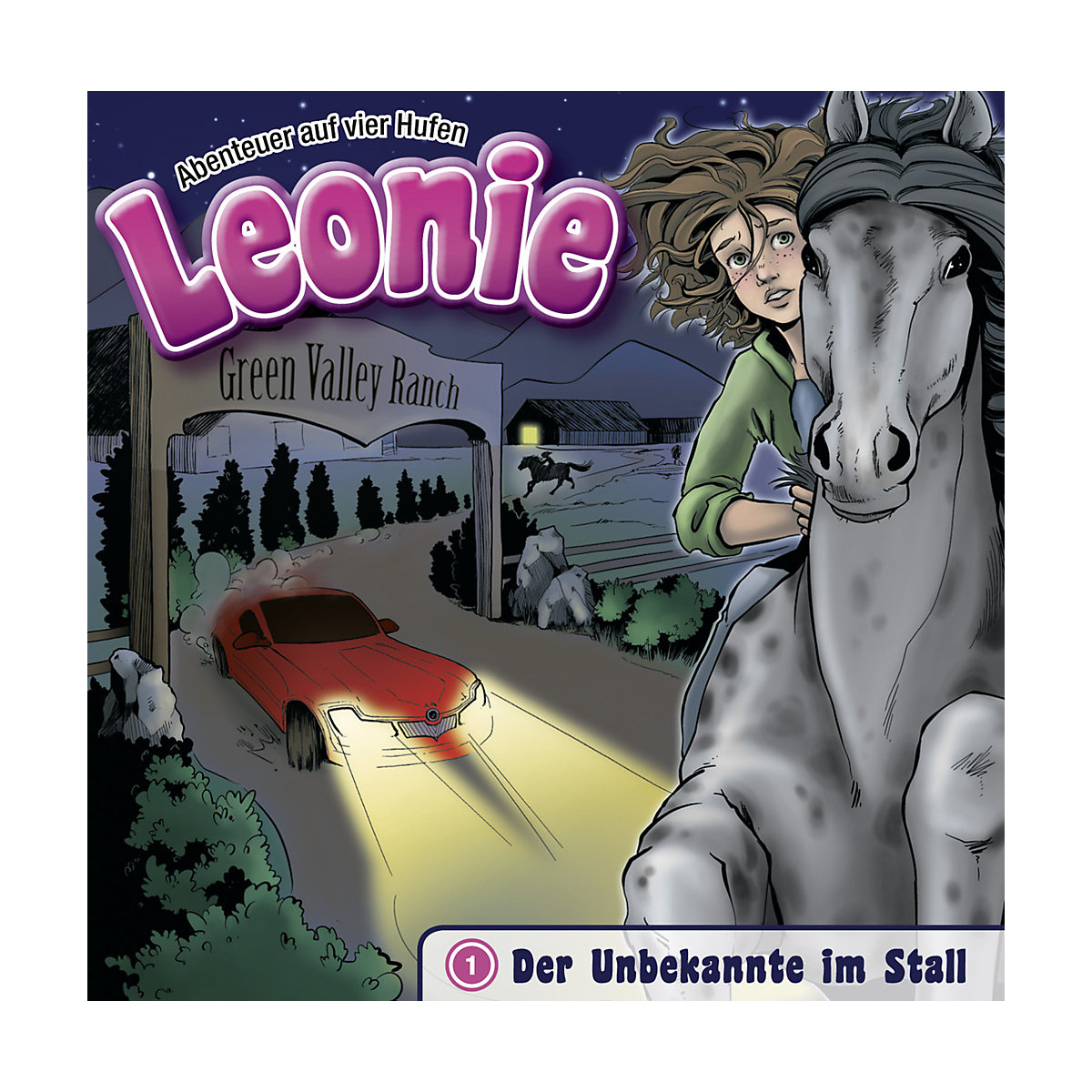 Leonie Abenteuer auf vier Hufen Der Unbekannte im Stall 1 Audio-CD