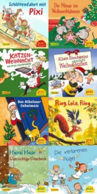 Image of Buch - Weihnachtszeit mit Pixi (8x1 Exemplar), 8 Teile.
