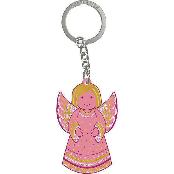 Schlüsselanhänger - Dein Schutzengel (pink)