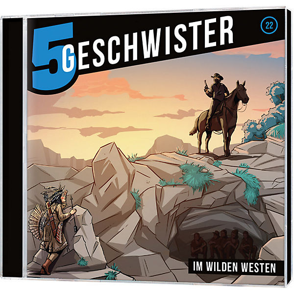 5 Geschwister - Im wilden Westen, 1 Audio-CD