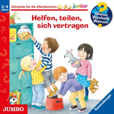 Wieso? Weshalb? Warum? junior. Helfen teilen sich vertragen Audio-CD