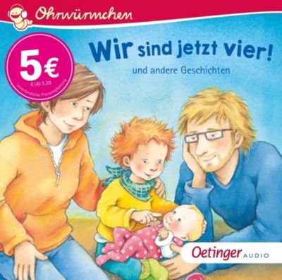 Image of Wir sind jetzt vier! und andere Geschichten Hörbuch