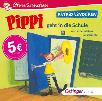 Image of Pippi geht in die Schule und eine weitere Geschichte Hörbuch