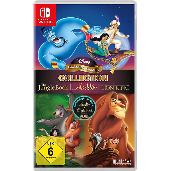 Nintendo Switch - Disney Classic Aladdin, Lion King, Jungle Book