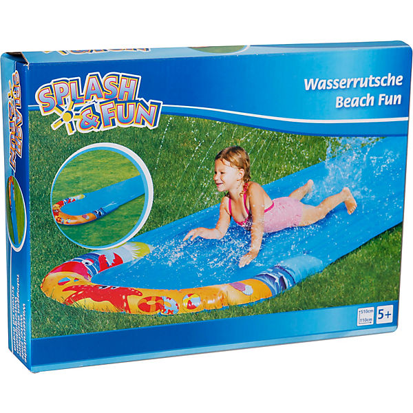Splash&Fun Wasserrutsche, 510 x 110 cm von Vedes
