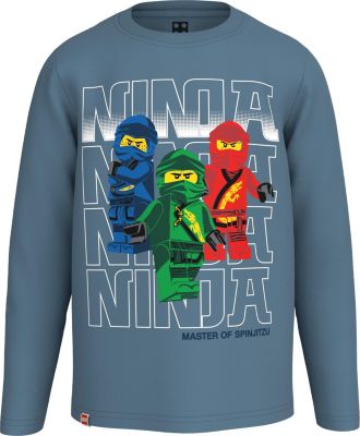 LEGO Jungen Mw-Langarmshirt Lentikulardruck Ninjago T-Shirt