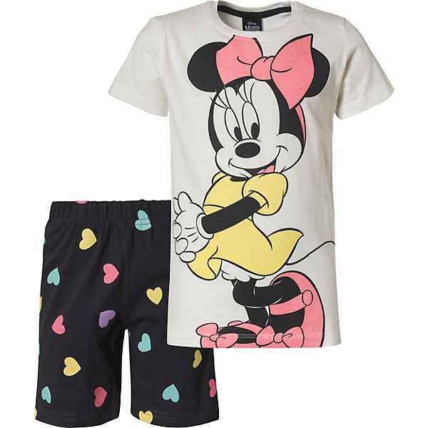 Disney Minnie Mouse Set T-Shirt + Radler für Mädchen