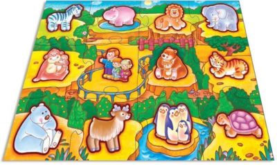 Мозаика для малышей "В зоопарке", 24 макси-детали, Дрофа-Медиа